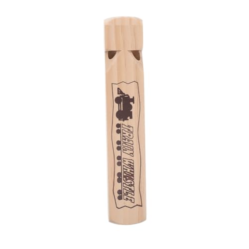 Toddmomy Zugpfeife Orff Instrumente Pfeife Naturholz Musikinstrument für Kindergeburtstag Holzspielzeug musikinstrument Holzpfeife Zughorn Khaki von Toddmomy