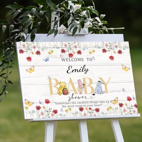 Winnie Babyparty-Willkommensschild, Dekoration, Türdekoration, Partytafel, Tafelaufsätze, Pooh-Schild für Babyparty, Geschlecht enthüllt 01 Winnie Babyparty-Willkommensschild, Dekoration, Türdekoration, Partytafel, Tafelaufsätze, Pooh-Schild für Babyparty, Geschlecht enthüllt 01 von Toerifer