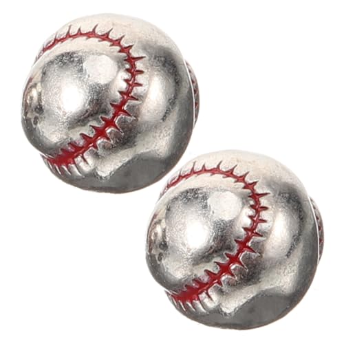 1 Satz Kupferperlen Charms Für Diy Schmuckherstellung Lose Spacer Beads Für Armband Und Halskette Vielseitige Dekorative Perlen Platinfarbe 2 Stück von Tofficu