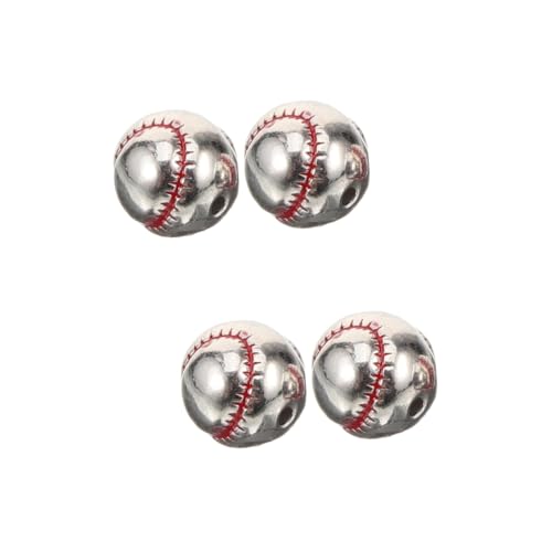 2 Sätze Kupferperlen Charms Diy Schmuck Basteln Leichte Und Langlebige Runde Spacer Perlen Für Armband Halskette Und Projekte Platinfarbe 2 Stück * 2 2 Sätze Kupferperlen Charms Diy Schmuck Basteln Leichte Und Langlebige Runde Spacer Perlen Für Armband Halskette Und Projekte Platinfarbe 2 Stück * 2 von Tofficu