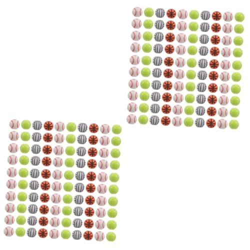 2 Sätze Sportperlen Dekorative Acrylperlen Für Diy Schmuck Runde Spacer Beads Für Armbänder Und Bastelprojekte Fußball Basketball Volleyball Und Mehr 200 Stück * 2 2 Sätze Sportperlen Dekorative Acrylperlen Für Diy Schmuck Runde Spacer Beads Für Armbänder Und Bastelprojekte Fußball Basketball Volleyball Und Mehr 200 Stück * 2 von Tofficu
