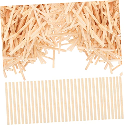 2000Stücke Holzstäbe für DIY Handwerksmaterial Abgerundete Kanten für Sicheres Basteln Robust und Langlebig für Projekte zu Hause Kindergarten 2000Stücke Holzstäbe für DIY Handwerksmaterial Abgerundete Kanten für Sicheres Basteln Robust und Langlebig für Projekte zu Hause Kindergarten von Tofficu