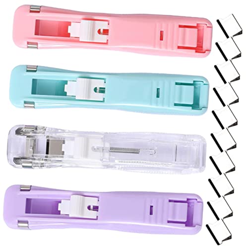 3 Sätze Kompakter Klammer Spender Teilig Transparent für Büro und Schule Schnellen und Schonenden Befestigen von Dokumenten Schäden 3 Sätze Kompakter Klammer Spender Teilig Transparent für Büro und Schule Schnellen und Schonenden Befestigen von Dokumenten Schäden von Tofficu