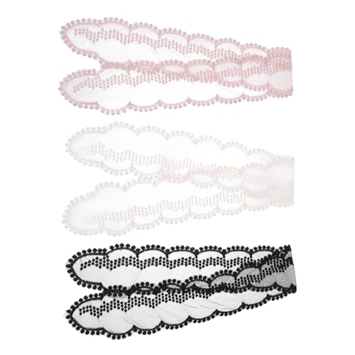 3 Stück Teiliges Handgemachte Schleifen Haarbänder für Diy Schmuckaccessoires Netzstoff Stickerei und Bastelmaterial und Vielseitig für Hochzeiten Geburtstage und Mehr 3 Stück Teiliges Handgemachte Schleifen Haarbänder für Diy Schmuckaccessoires Netzstoff Stickerei und Bastelmaterial und Vielseitig für Hochzeiten Geburtstage und Mehr von Tofficu