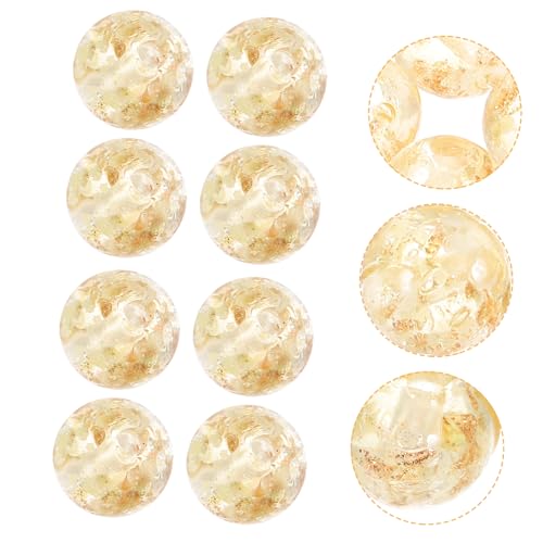 50 Stück Nachtleuchtende Glasperlen für Schmuckherstellung Diy Armbänder Ohrringe Bastelbedarf Spacer Beads für Projekte 50 Stück Nachtleuchtende Glasperlen für Schmuckherstellung Diy Armbänder Ohrringe Bastelbedarf Spacer Beads für Projekte von Tofficu