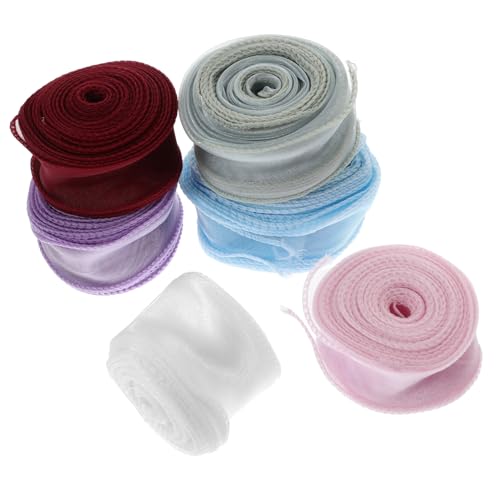 6 Rollen Geschenkband Verschiedenen Farben Multifunktionales Dekorationsband für Hochzeiten Diy Bastelprojekte Blumenverpackungen und Festlichkeiten Yards pro Leicht Zuschneidbar 6 Rollen Geschenkband Verschiedenen Farben Multifunktionales Dekorationsband für Hochzeiten Diy Bastelprojekte Blumenverpackungen und Festlichkeiten Yards pro Leicht Zuschneidbar von Tofficu