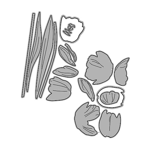 Tofficu 1 Blatt Tulpenblumen Stanzform Schneideform für Diy Scrapbooking Kartenherstellung Papierhandwerk Einfach zu Verwenden für Bastelprojekte Tofficu 1 Blatt Tulpenblumen Stanzform Schneideform für Diy Scrapbooking Kartenherstellung Papierhandwerk Einfach zu Verwenden für Bastelprojekte von Tofficu