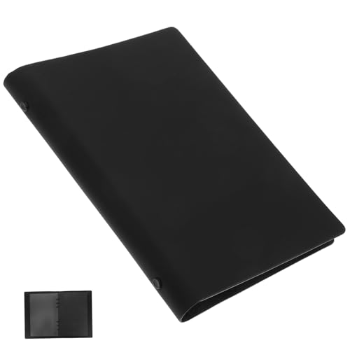 Tofficu 1 Loseblatt-Notizbuch Spiralblock leer Tasche Notizbuch Abdeckung leeres spiralblock Notizblock mit Bürospule Notizblock klein Hefte für die Schule Loseblattbuch Papier Black Tofficu 1 Loseblatt-Notizbuch Spiralblock leer Tasche Notizbuch Abdeckung leeres spiralblock Notizblock mit Bürospule Notizblock klein Hefte für die Schule Loseblattbuch Papier Black von Tofficu
