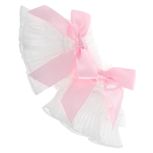 Tofficu 1 Paar Lace Handgelenk Manschetten mit Rüsche Spitzenärmel für Frauen für Nagelkünste Fotoshootings und Besondere Anlässe Rosa Tofficu 1 Paar Lace Handgelenk Manschetten mit Rüsche Spitzenärmel für Frauen für Nagelkünste Fotoshootings und Besondere Anlässe Rosa von Tofficu