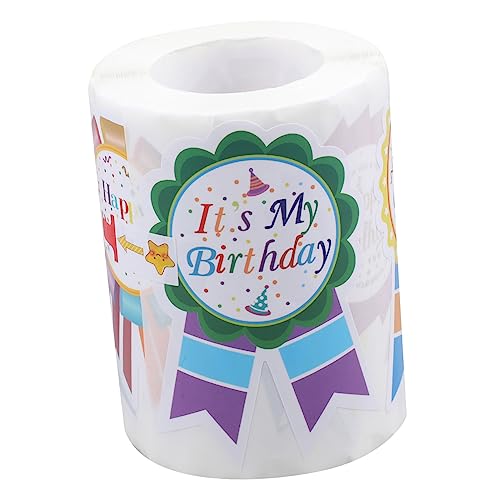 Tofficu 1 Rolle Alien-Geburtstags-Aufkleber Dekorationen alles zum geburtstag aufkleber Abzeichen scheckheft cute sticker Aufkleber zum Verschließen von Briefumschlägen Brief Zubehör Tofficu 1 Rolle Alien-Geburtstags-Aufkleber Dekorationen alles zum geburtstag aufkleber Abzeichen scheckheft cute sticker Aufkleber zum Verschließen von Briefumschlägen Brief Zubehör von Tofficu