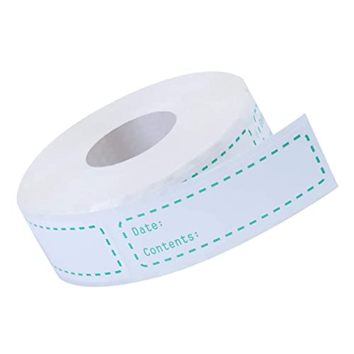 Tofficu 1 Rolle Küchen Lebensmittel Aufkleber Roll Selbstklebende Etiketten für Datumsaufzeichnung Praktische Identifikation für Vorratshaltung und Lebensmittelmanagement Grün Tofficu 1 Rolle Küchen Lebensmittel Aufkleber Roll Selbstklebende Etiketten für Datumsaufzeichnung Praktische Identifikation für Vorratshaltung und Lebensmittelmanagement Grün von Tofficu