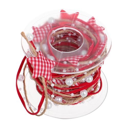 Tofficu 1 Rolle Pentagrammband seidenband ribbon hochzeitsdeco schienbeinschoner tape wihnachtsdeko Streifen Stern Dekoration Weihnachtsband Girlande Geschenkband Verpackungsband Plastik Tofficu 1 Rolle Pentagrammband seidenband ribbon hochzeitsdeco schienbeinschoner tape wihnachtsdeko Streifen Stern Dekoration Weihnachtsband Girlande Geschenkband Verpackungsband Plastik von Tofficu