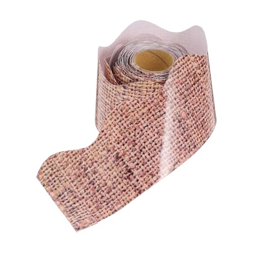Tofficu 1 Rolle Pinnwand Dekoration Grenze Gezackte Bordüre Erste Dekorationen Trimmen Planke Randleiste Für Pinnwand Schule Tafelrandaufkleber Abnehmbare Bordüre Light Brown Papier Tofficu 1 Rolle Pinnwand Dekoration Grenze Gezackte Bordüre Erste Dekorationen Trimmen Planke Randleiste Für Pinnwand Schule Tafelrandaufkleber Abnehmbare Bordüre Light Brown Papier von Tofficu