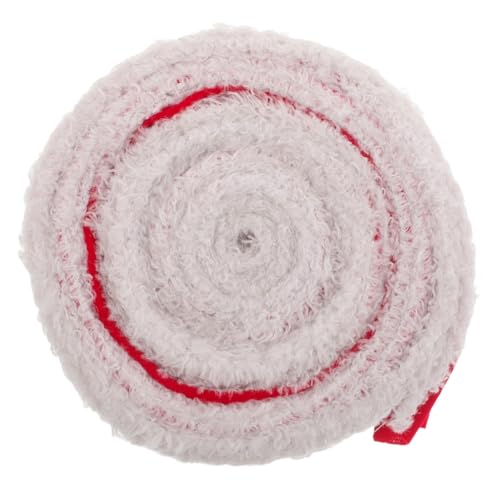 Tofficu 1 Rolle Samtband Weihnachten Diy Band Für Weihnachten Wickelband Bänder Für Handwerk Baumbänder Band Für Die Kranzherstellung Weißes Fellband Weihnachtsfeiertagsband Rot Nylon Tofficu 1 Rolle Samtband Weihnachten Diy Band Für Weihnachten Wickelband Bänder Für Handwerk Baumbänder Band Für Die Kranzherstellung Weißes Fellband Weihnachtsfeiertagsband Rot Nylon von Tofficu