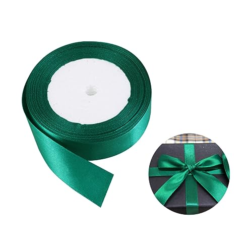 Tofficu 1 Rolle Satinband Yards Doppelseitiges Dekorationsband Grün für Hochzeiten Geburtstagsfeiern und Bastelprojekte ohne Falten Bügeln Nötig für Einladungen und Dekorationen Tofficu 1 Rolle Satinband Yards Doppelseitiges Dekorationsband Grün für Hochzeiten Geburtstagsfeiern und Bastelprojekte ohne Falten Bügeln Nötig für Einladungen und Dekorationen von Tofficu