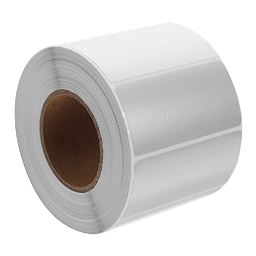 Tofficu 1 Rolle Selbstklebende Thermoetiketten Mattes Design Ölbeständig für Preisetiketten und Aufkleberbeschriftung im Büro und Haushalt von Tofficu