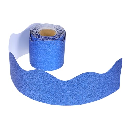 Tofficu 1 Rolle Tafel-Rand-Aufkleber Klassenzimmer-Tafelrand auswechselbares Randpapier Pinnwand-Grenze Bulletin-Board-Versorgung Festival Pinnwand Grenze Tafelrandpapier Blue Tofficu 1 Rolle Tafel-Rand-Aufkleber Klassenzimmer-Tafelrand auswechselbares Randpapier Pinnwand-Grenze Bulletin-Board-Versorgung Festival Pinnwand Grenze Tafelrandpapier Blue von Tofficu