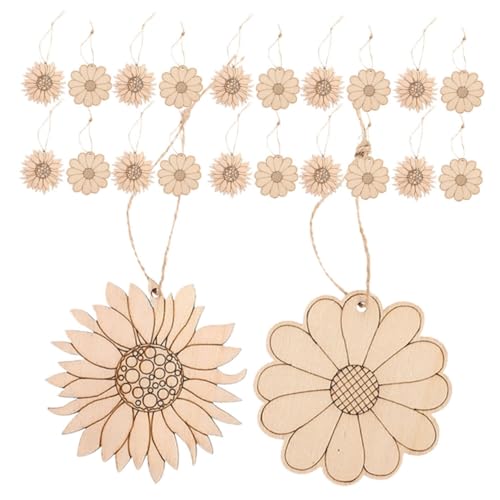 Tofficu 1 Satz Blumenhandwerk Aus Holz Stiele Dekoration Leer Party Eukalyptus Tür Ausgeschnitten Verzierungen Fälschung Pflanzen Mittelstücke Protokoll Rose Gefälscht Papier Beige Hölzern von Tofficu