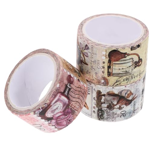 Tofficu 1 Satz Briefmarken Und Washi Tape Doppelseitiges Klebeband Scrapbook-aufkleber Aufkleber Briefmarken Scrapbook Dekoratives Stempelband Uv-aufkleber Punkt Japanisches Papier 3rollen Tofficu 1 Satz Briefmarken Und Washi Tape Doppelseitiges Klebeband Scrapbook-aufkleber Aufkleber Briefmarken Scrapbook Dekoratives Stempelband Uv-aufkleber Punkt Japanisches Papier 3rollen von Tofficu