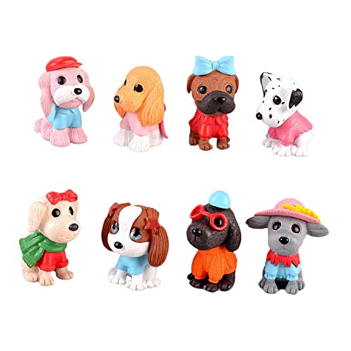 Tofficu 1 Satz Cartoon-hund-ornamente Dekoration Kuchenschmuck Kuchendekor Geburtstagstorte Kuchenverzierung Geburtstagstorte Origination Harz 8 Stück Tofficu 1 Satz Cartoon-hund-ornamente Dekoration Kuchenschmuck Kuchendekor Geburtstagstorte Kuchenverzierung Geburtstagstorte Origination Harz 8 Stück von Tofficu