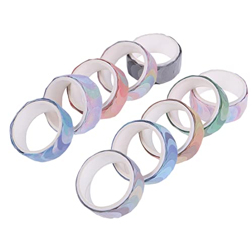 Tofficu 1 Satz Dekorative Aufkleber Für Die Tasche Schrott Abdeckband Farbig Streifen Dekoratives Klebeband Kreis Pastell Farben Bunt Sortiert Vielfalt Ästhetisch Punkt Papier 10 Rollen Tofficu 1 Satz Dekorative Aufkleber Für Die Tasche Schrott Abdeckband Farbig Streifen Dekoratives Klebeband Kreis Pastell Farben Bunt Sortiert Vielfalt Ästhetisch Punkt Papier 10 Rollen von Tofficu