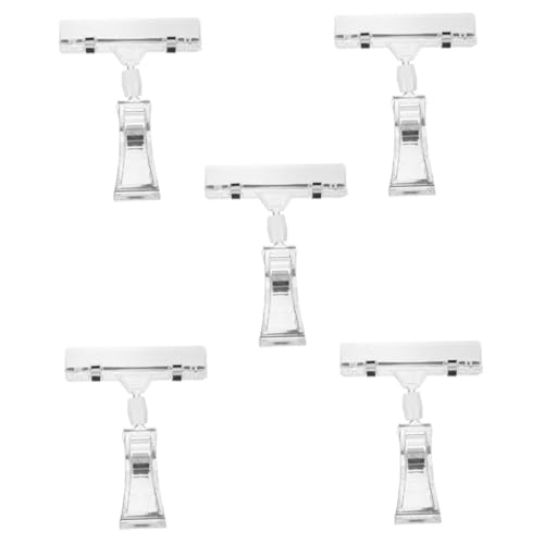 Tofficu 1 Satz Displayständer Schilderhalter Ständer Regal Schilderhalter Lebensmitteletiketten Schilderständer Etiketten Aufkleber Werbeetiketten Für Lagerboxen 5 Stück Tofficu 1 Satz Displayständer Schilderhalter Ständer Regal Schilderhalter Lebensmitteletiketten Schilderständer Etiketten Aufkleber Werbeetiketten Für Lagerboxen 5 Stück von Tofficu