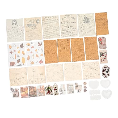 Tofficu 1 Satz Diy Scrapbook Papier mit Pet Aufklebern für Handkonten Vielseitige Dekoration für Scrapbooking Journaling und Kunstprojekte Langlebige und Selbstklebende Materialien für Tofficu 1 Satz Diy Scrapbook Papier mit Pet Aufklebern für Handkonten Vielseitige Dekoration für Scrapbooking Journaling und Kunstprojekte Langlebige und Selbstklebende Materialien für von Tofficu