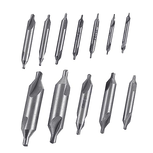 Tofficu 1 Satz Durable Center Drill Teiliges A Für Präzise Bohrungen Und Hochwertigem Schnellstahl Verschleißfest Für Drehmaschinen Und Metallbearbeitung 12 Stück Tofficu 1 Satz Durable Center Drill Teiliges A Für Präzise Bohrungen Und Hochwertigem Schnellstahl Verschleißfest Für Drehmaschinen Und Metallbearbeitung 12 Stück von Tofficu
