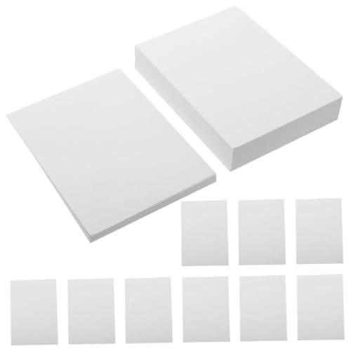 Tofficu 1 Satz Fotopapier Geschenkpapier Taschentuch Glänzendes Aufkleberpapier Poster Papier Farbiges Papier Sofortig Küchenpapier Legale Umschläge Papier in Fotoqualität Weiß 100 Blatt von Tofficu
