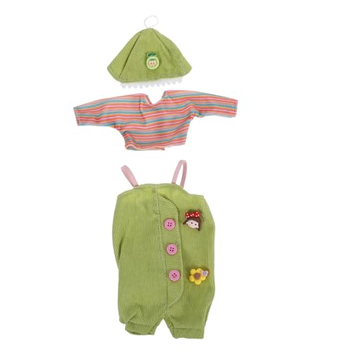 Tofficu 1 Satz Gemeinsame Puppenkleidung BJD Puppe Kleidung BJD Kleidung Set Overalls für Puppen Puppenmode Set Süße Puppenmode Puppenoverall Rollenspielpuppen Puppen Machen Zubehör Stoff von Tofficu