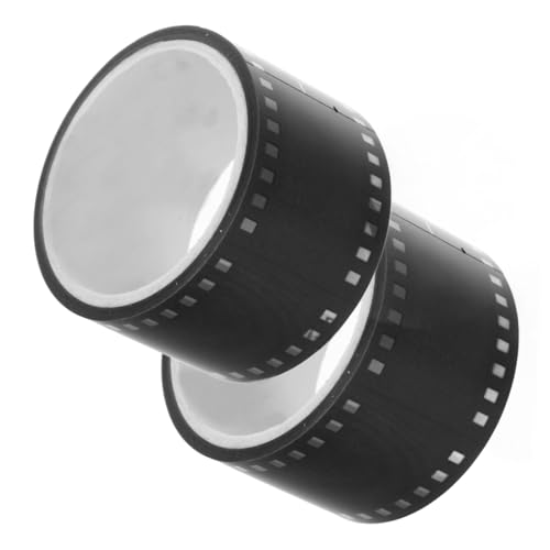 Tofficu 1 Satz Künstlerisches Filmstreifen Dekoband Für Scrapbooking Journaling Und Diy Projekte Klebeband Für Kreative Bastelarbeiten Ohne Rückstände Einfach Anzuwenden Mit 2rollen von Tofficu