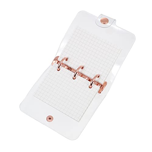 Tofficu 1 Satz Mini Handbuch Ring Losblatt Notizbuch Set für Schüler Roségold Innenseiten Deckblätter Aufbewahrungstaschen Scrapbook für Kreative Ideen und Tagebuchführung Tofficu 1 Satz Mini Handbuch Ring Losblatt Notizbuch Set für Schüler Roségold Innenseiten Deckblätter Aufbewahrungstaschen Scrapbook für Kreative Ideen und Tagebuchführung von Tofficu