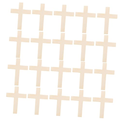 Tofficu 1 Satz Mini Holzkreuze Natürliche Holz Anhänger Mit Vorgebohrten Löchern Für Diy Schmuckherstellung Bastelprojekte Und Dekoration 50 Stück Tofficu 1 Satz Mini Holzkreuze Natürliche Holz Anhänger Mit Vorgebohrten Löchern Für Diy Schmuckherstellung Bastelprojekte Und Dekoration 50 Stück von Tofficu