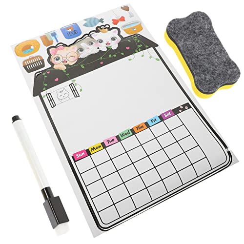 Tofficu 1 Satz Notizblock küchenplaner einkaufsliste magnetisch zeichenheft budjetplanner notiztafel Schreibwaren Magnete Kühlschrank aufkleber löschbare Erinnerung Terminerinnerung PVC Tofficu 1 Satz Notizblock küchenplaner einkaufsliste magnetisch zeichenheft budjetplanner notiztafel Schreibwaren Magnete Kühlschrank aufkleber löschbare Erinnerung Terminerinnerung PVC von Tofficu