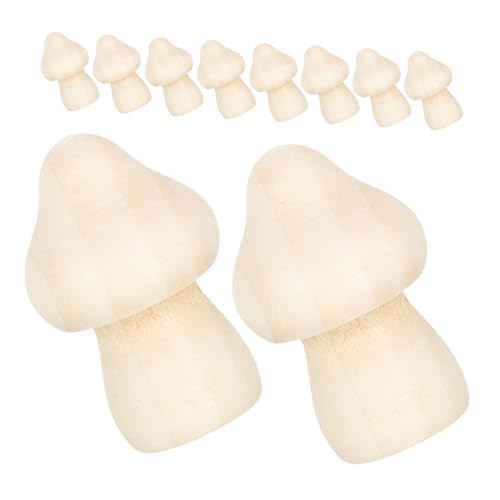 Tofficu 1 Satz Pilz-ornament Aus Holz Winzig Szene Zubehör Mini Klein Pilz Handwerk Unvollendete Diy-pilzfigur Aus Holz Pilz Selber Machen Unfertiger Pilz Hölzern Khaki 15 Stück Tofficu 1 Satz Pilz-ornament Aus Holz Winzig Szene Zubehör Mini Klein Pilz Handwerk Unvollendete Diy-pilzfigur Aus Holz Pilz Selber Machen Unfertiger Pilz Hölzern Khaki 15 Stück von Tofficu