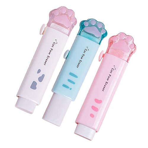 Tofficu 1 Satz Radiergummi Für Katzen Pfoten Haustier Radiergummis Masse Rosa Radiergummi Liebenswert Einziehbar Karikatur Mini-radierer Klaue Whiteboard-radierer Für Party 3 Stück Tofficu 1 Satz Radiergummi Für Katzen Pfoten Haustier Radiergummis Masse Rosa Radiergummi Liebenswert Einziehbar Karikatur Mini-radierer Klaue Whiteboard-radierer Für Party 3 Stück von Tofficu