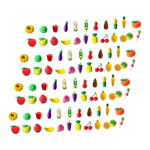 Tofficu 1 Satz Radiergummi Karikatur Schule Obst Kleinkinder Mini-cartoon-radierer Mini-radierer Für Das Klassenzimmer 100 Stück Tofficu 1 Satz Radiergummi Karikatur Schule Obst Kleinkinder Mini-cartoon-radierer Mini-radierer Für Das Klassenzimmer 100 Stück von Tofficu