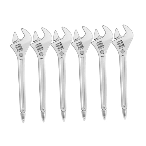 Tofficu 1 Satz Schraubenschlüssel-kugelschreiber Bunte Stifte Lustiger Stift Süße Schulsachen Farbig Stifte Für Die Schule Mechanisch Süße Stifte Kreative Stifte Silver Magnet 6 Stück Tofficu 1 Satz Schraubenschlüssel-kugelschreiber Bunte Stifte Lustiger Stift Süße Schulsachen Farbig Stifte Für Die Schule Mechanisch Süße Stifte Kreative Stifte Silver Magnet 6 Stück von Tofficu