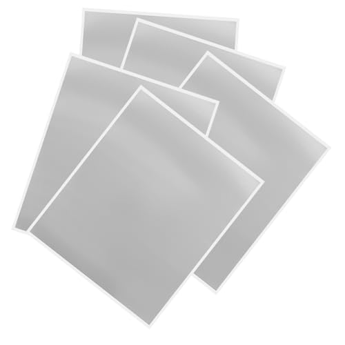 Tofficu 1 Satz Scratch Off Aufkleber Diy Überraschungskarten Beschichtete Spielkarten Für Belohnungen Silberne Kratzfolie Für Klassenpreise Und Eigene Spielregeln 5blätter von Tofficu