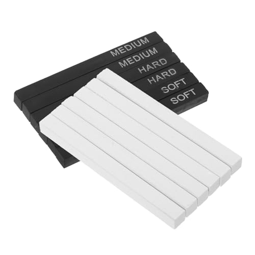 Tofficu 1 Satz Skizzenzeichenstift Bleistifte zeichnen Schattierstifte Bleistifte für Erwachsene führen Kohlestift zeichenkohle drawn langlebige Holzkohle Bastler-Kohlestäbchen Kohlenstoff von Tofficu