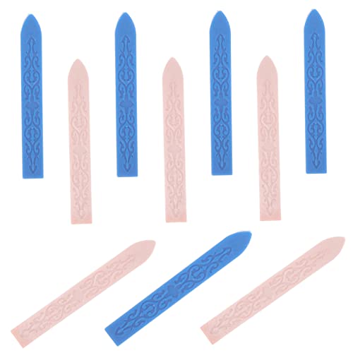 Tofficu 1 Satz Teiliges Siegelwachs Sticks Dunkelblau Und Rosé Umweltfreundliche Wachssiegel Stangen Ohne Docht Stabile Siegelwachssticks Für Briefe Einladungen 10 Stück Tofficu 1 Satz Teiliges Siegelwachs Sticks Dunkelblau Und Rosé Umweltfreundliche Wachssiegel Stangen Ohne Docht Stabile Siegelwachssticks Für Briefe Einladungen 10 Stück von Tofficu