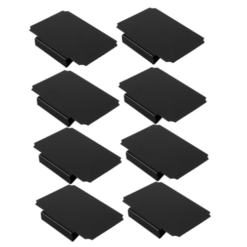 Tofficu 1 Satz Teiliges Wiederverwendbarer Tafelschild Clips Für Körbe Abwischbare Etiketten Für Vorratsorganisation Für Küche Und Wohnräume 8 Stück von Tofficu