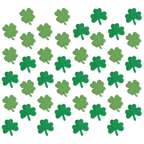 Tofficu 1 Satz Vierblättriger Kleekranz Holzperlen Basteln Bastelzeug Geschenkidee Geschke Wohnkultur St. Patrick's Day Perlen Zur Schmuckherstellung Blattförmige Holzperlen Green 40 Stück von Tofficu