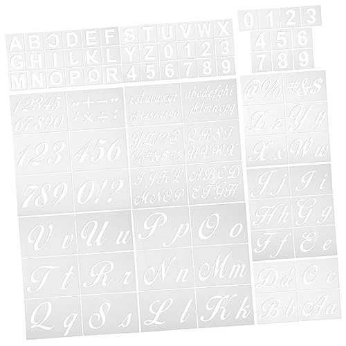 Tofficu 1 Satz Vorlage Für Buchstaben Zahlenbuchstaben Zum Basteln Entwurfsschablonen Alphabet Malvorlagen Alphabetschablonen Zum Malen Große Buchstabenschablonen Briefvorlage Das Haustier von Tofficu