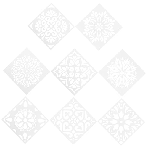 Tofficu 1 Satz Vorlagen Zum Zeichnen Von Blumen Malvorlagen Für Kinderzeichnungsschablonen Malen Schablonen Mandala-schablonen Vorlagen Zum Malen Von Mandalas Weiß 8 Stück Tofficu 1 Satz Vorlagen Zum Zeichnen Von Blumen Malvorlagen Für Kinderzeichnungsschablonen Malen Schablonen Mandala-schablonen Vorlagen Zum Malen Von Mandalas Weiß 8 Stück von Tofficu