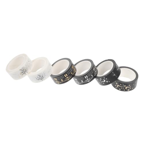 Tofficu 1 Satz Washi-tape Klebeband Nachfüllt Nachfüllung Spender Silber Washi Tape Breit The Washi Tape Aufkleber Selbstklebende Abziehbilder Hausmusterbänder Japanisches Papier 6rollen Tofficu 1 Satz Washi-tape Klebeband Nachfüllt Nachfüllung Spender Silber Washi Tape Breit The Washi Tape Aufkleber Selbstklebende Abziehbilder Hausmusterbänder Japanisches Papier 6rollen von Tofficu