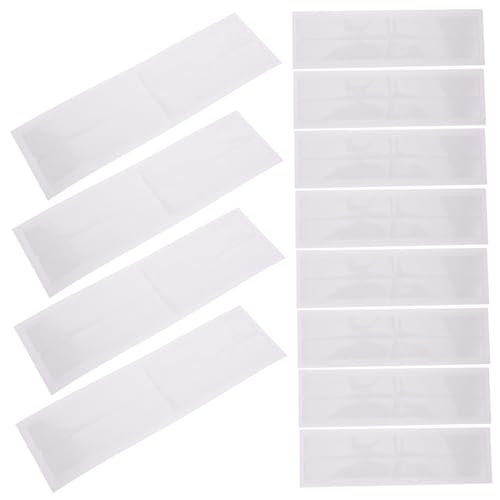 Tofficu 40 Stück Selbstklebende Etikettenhalter Aus Pvc Displaytaschen für Visitenkartenhüllen von Tofficu