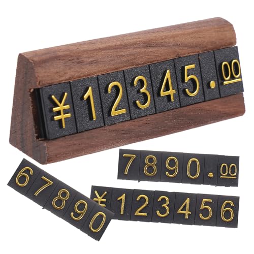 Tofficu Tag Display Ständer 1 Set Von Holz Würfel Schmuck Und Thekenständer String Für Geschäfte von Tofficu