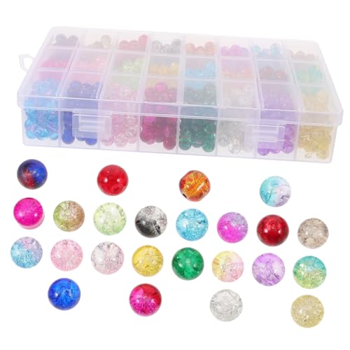 Tofficu 1 Schachtel Glasperlen für DIY Schmuckherstellung Vielfältige Perlen für Armbänder Halsketten Ohrringe und Haaraccessoires Langlebiges Material für Kreative Bastelprojekte Tofficu 1 Schachtel Glasperlen für DIY Schmuckherstellung Vielfältige Perlen für Armbänder Halsketten Ohrringe und Haaraccessoires Langlebiges Material für Kreative Bastelprojekte von Tofficu