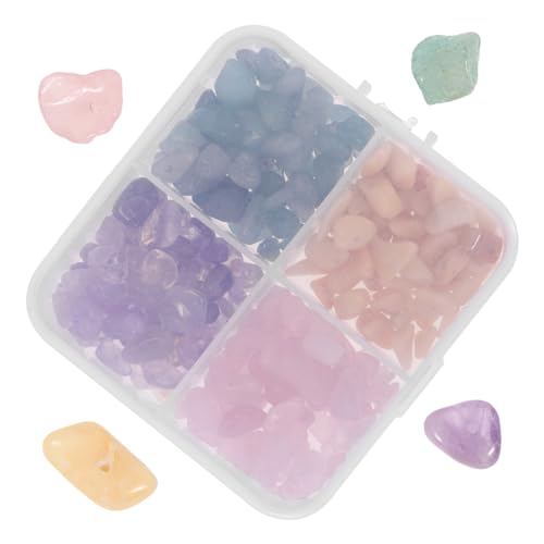 Tofficu 1 Schachtel Kies-Zubehör Edelsteinperlen Zahlenperlen natursteinperlen edelsteine gemstone beads jewel schmucksteine unregelmäßige Chips Perlen unregelmäßige Perle Vase Füllstein Tofficu 1 Schachtel Kies-Zubehör Edelsteinperlen Zahlenperlen natursteinperlen edelsteine gemstone beads jewel schmucksteine unregelmäßige Chips Perlen unregelmäßige Perle Vase Füllstein von Tofficu